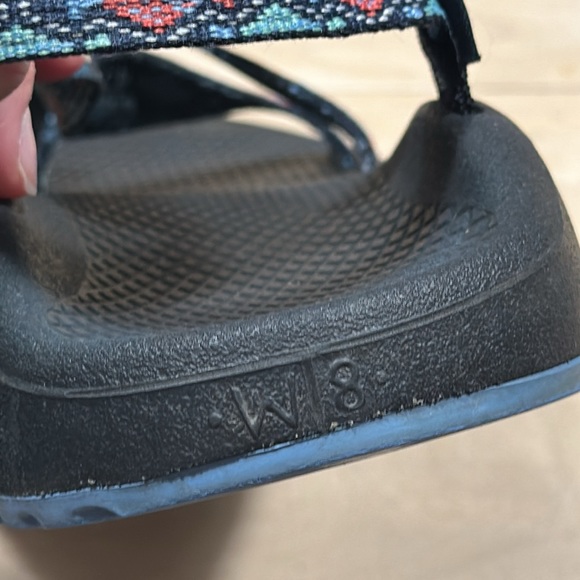 Chaco Z Cloud 2 Trace Eclipse Bleu Sport Sandals Sz 8 - Picture 7 of 8